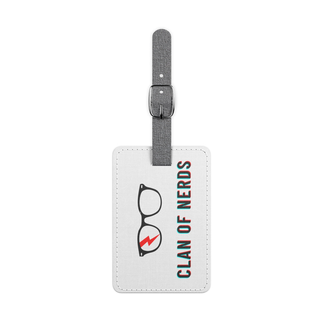 Nerd Glasses Travel ID Tag by Clan of Nerds