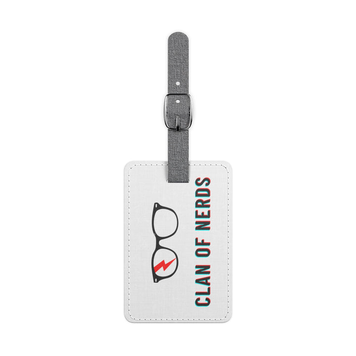 Nerd Glasses Travel ID Tag by Clan of Nerds