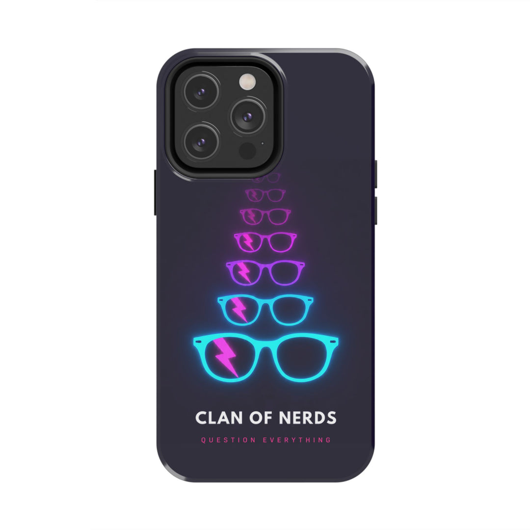 Signal Question Everything Tough Phone Case by Clan of Nerds