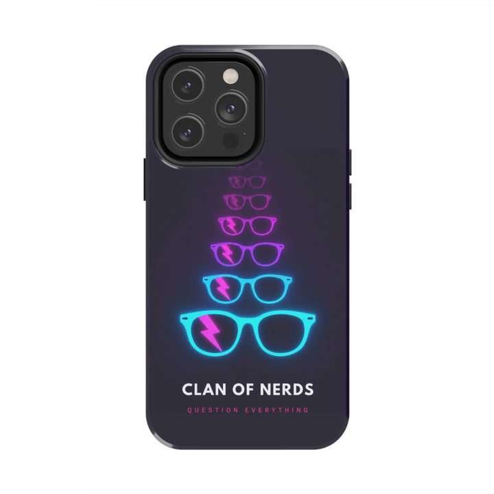Signal Question Everything Tough Phone Case by Clan of Nerds