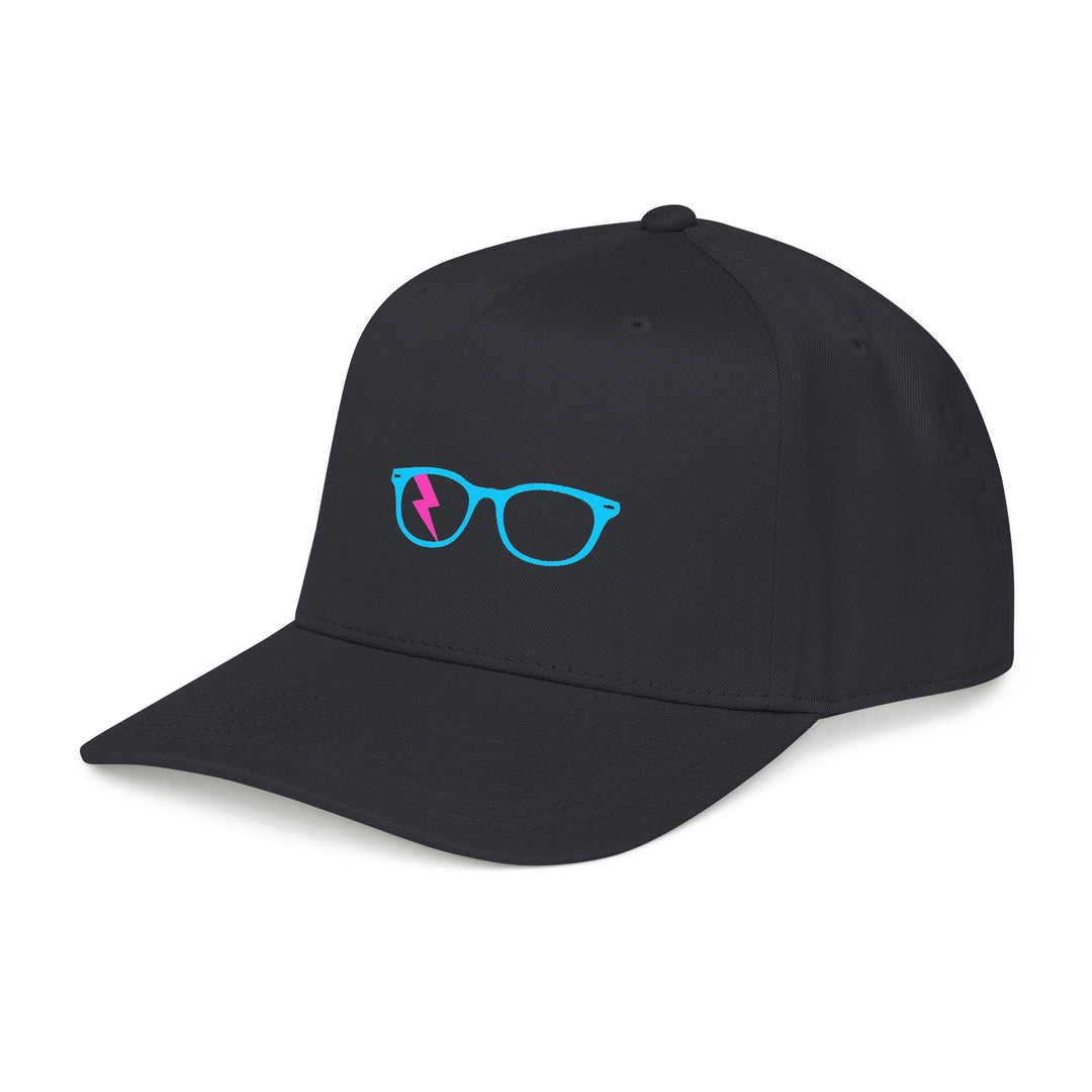 Cyan/Pink Glasses Cap by Clan of Nerds