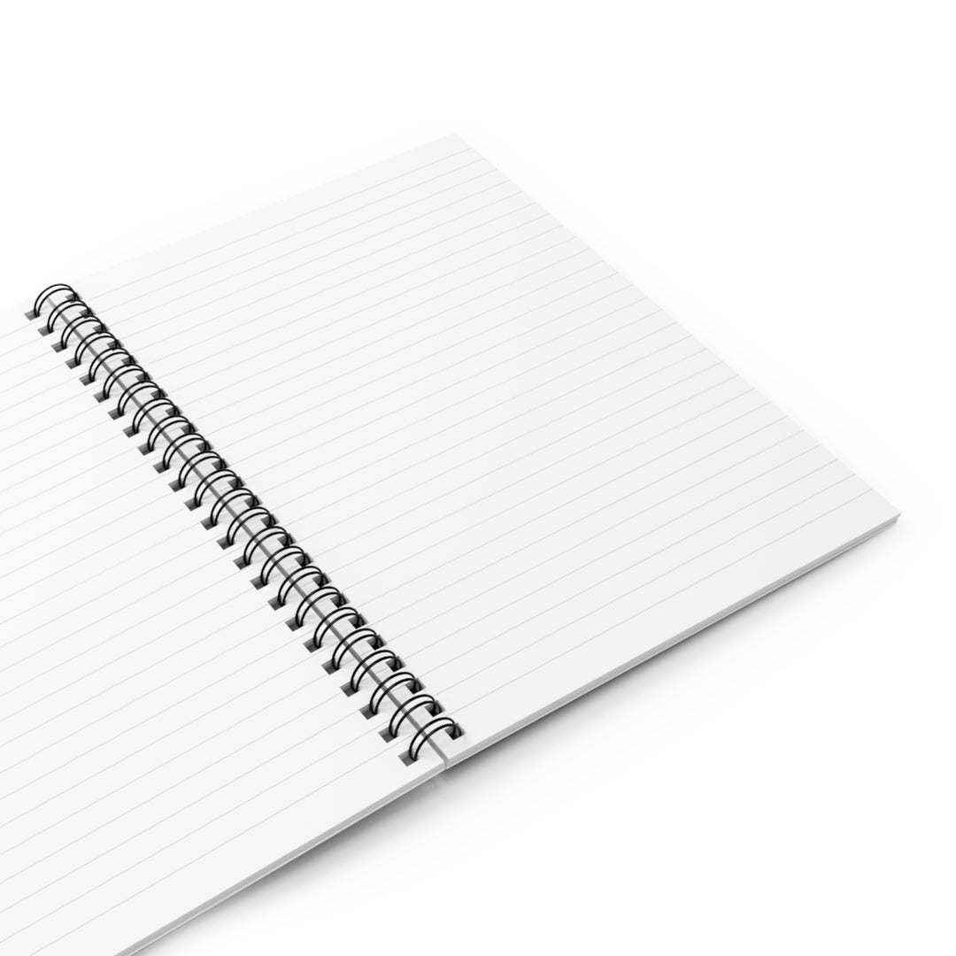 Yellow/Pink Glasses Pattern Spiral Notebook by Clan of Nerds