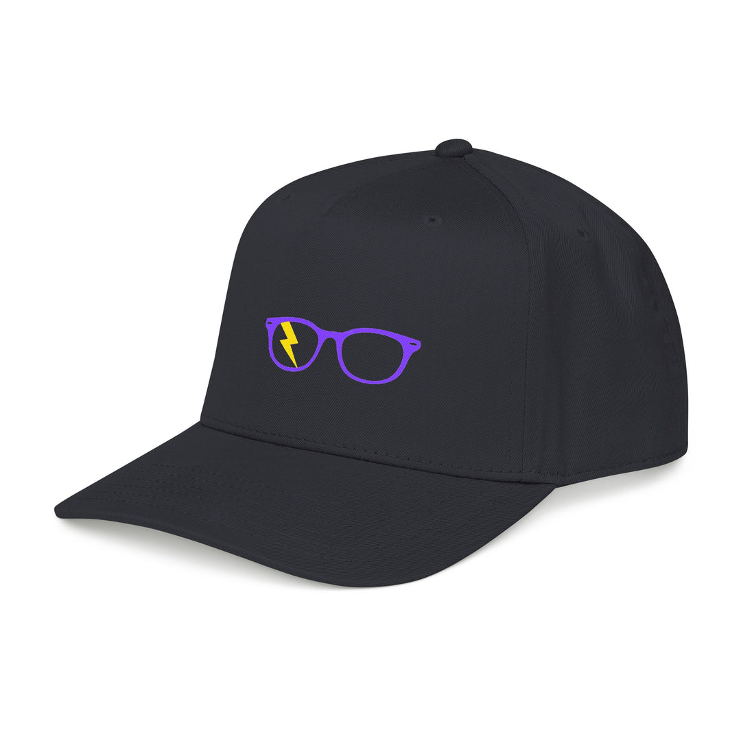 Purple/Yellow Glasses Cap by Clan of Nerds