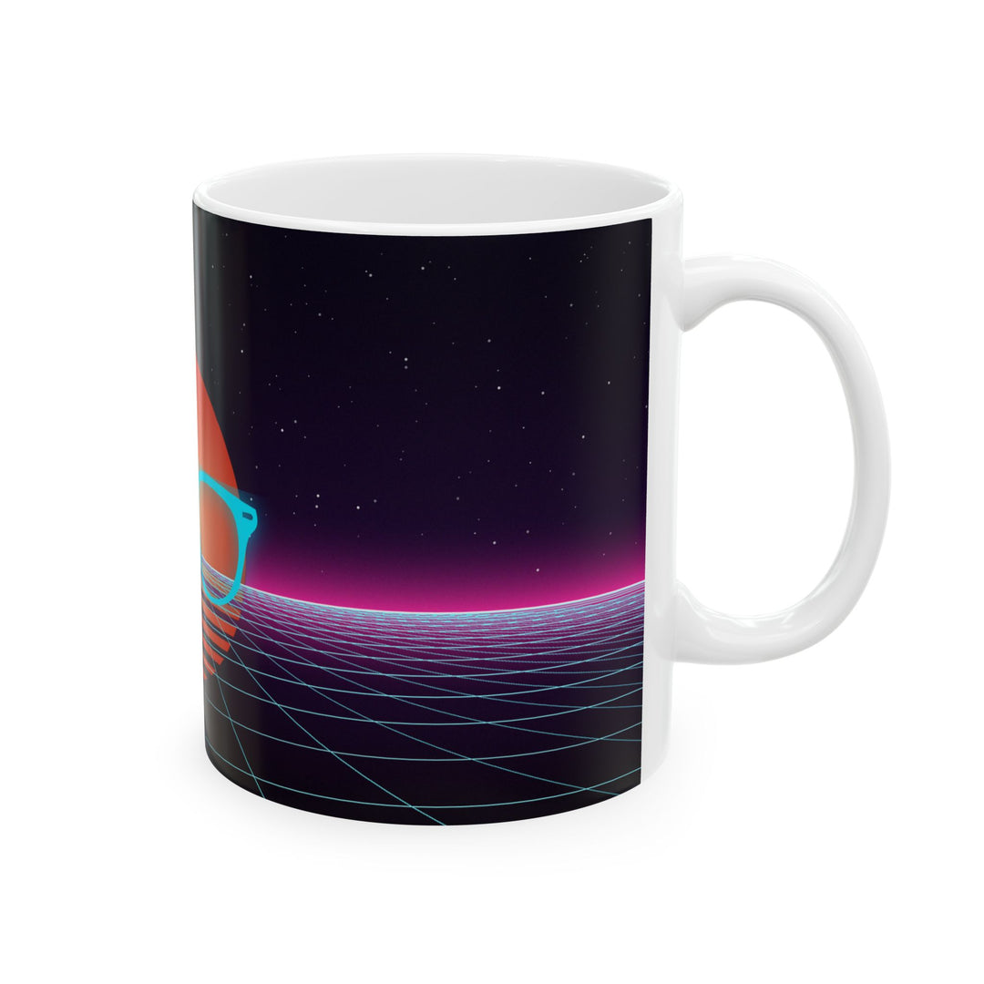 Clan Eyes Synthwave Mug by Clan of Nerds