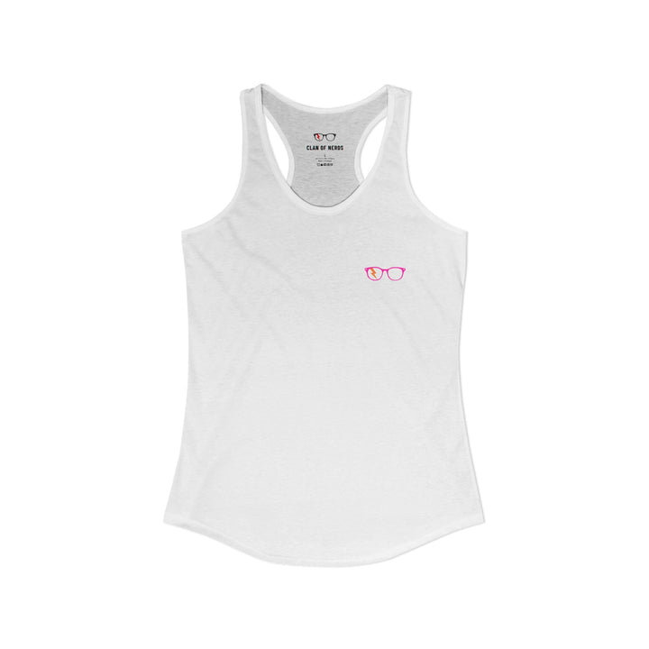 Pink/Orange Glasses Women’s Tank by Clan of Nerds