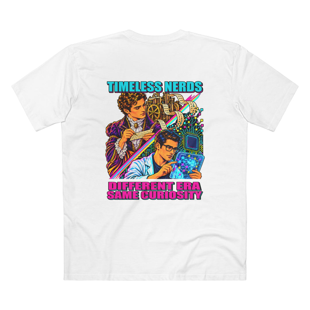 Timeless Nerds Data &amp; Tech Men’s Tee by Clan of Nerds