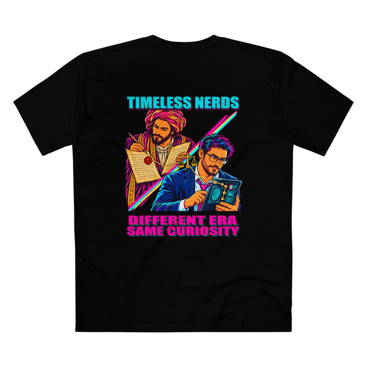 Timeless Nerds Law &amp; Justice Men’s Tee by Clan of Nerds