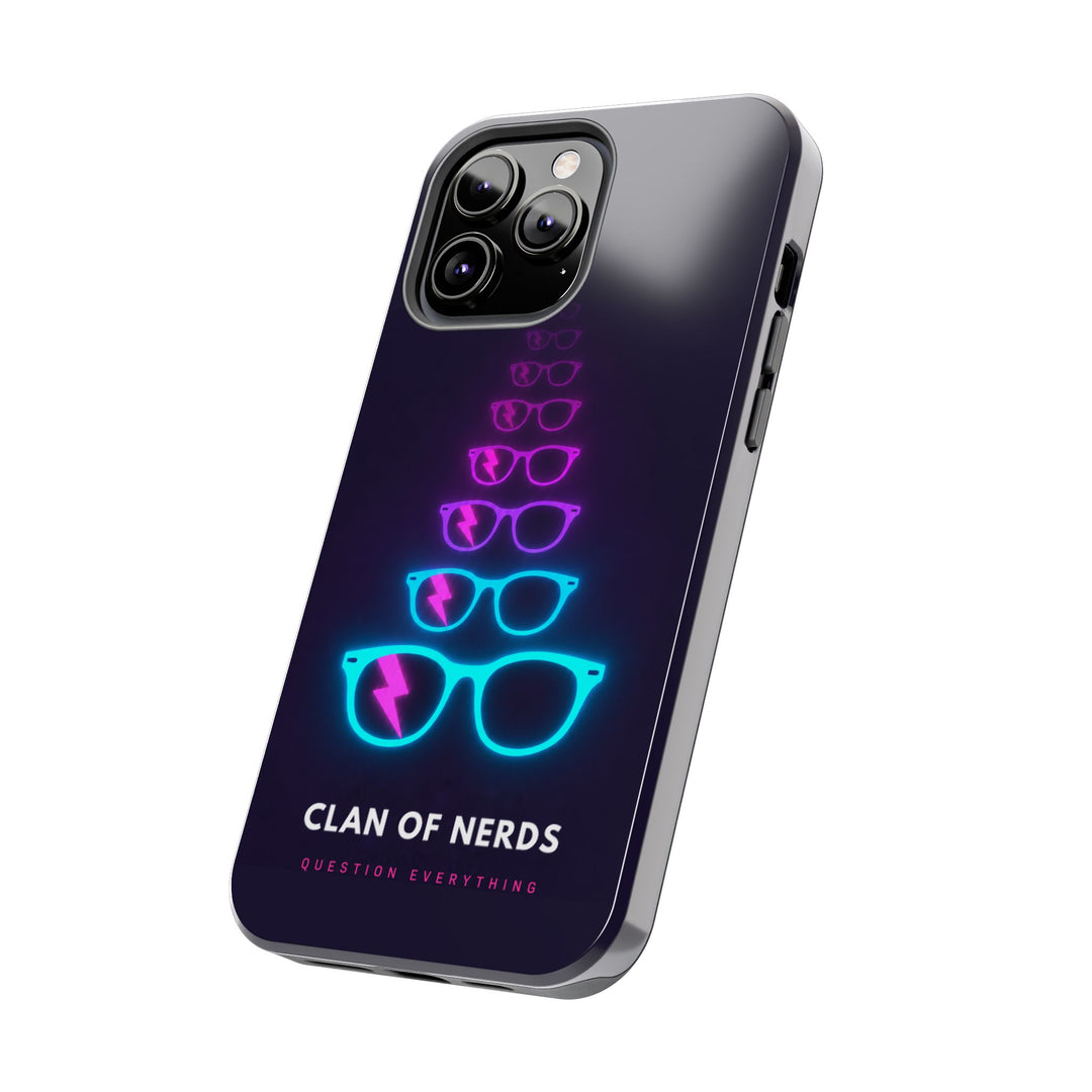 Signal Question Everything Tough Phone Case by Clan of Nerds