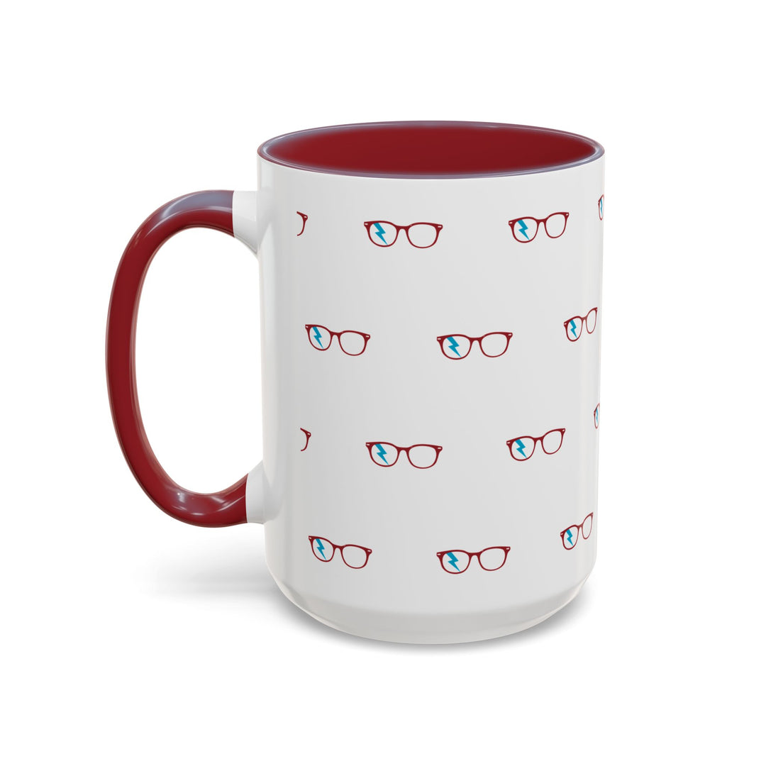 Ember Glasses Accent Mug by Clan of Nerds