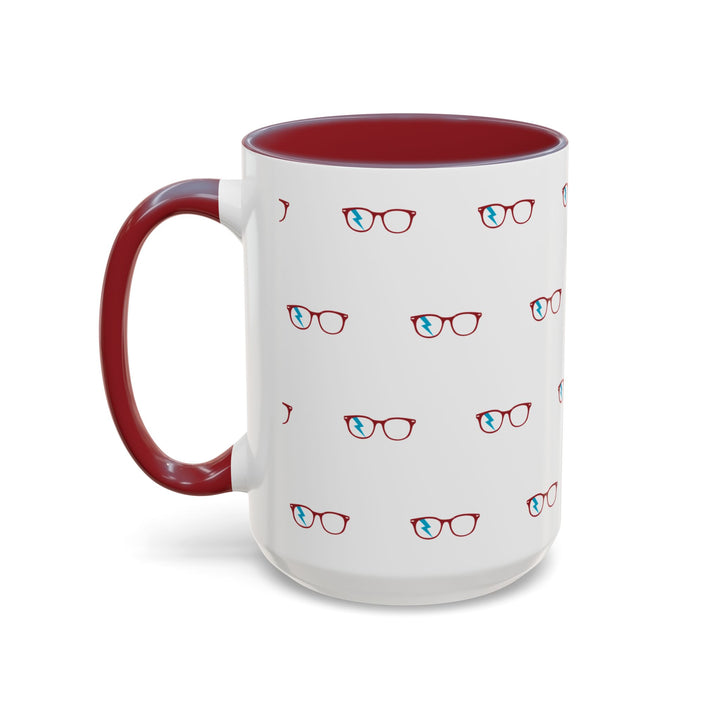Ember Glasses Accent Mug by Clan of Nerds