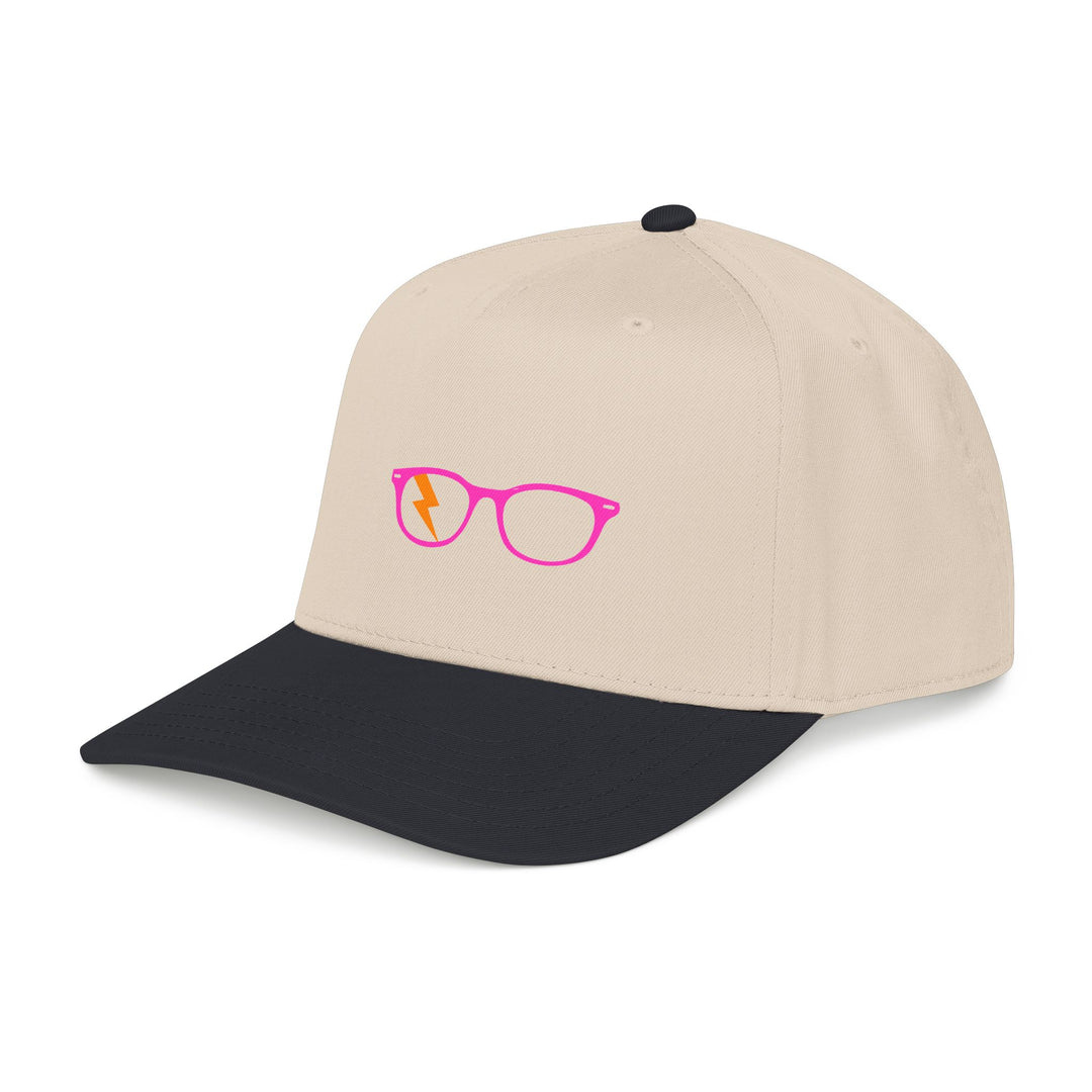Pink/Orange Glasses Cap by Clan of Nerds