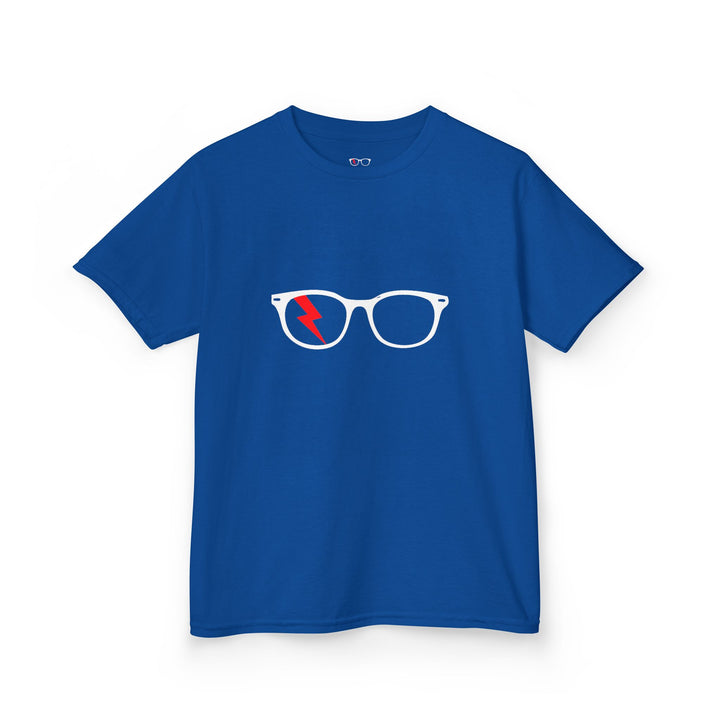 Classic Glasses Kids Tee by Clan of Nerds