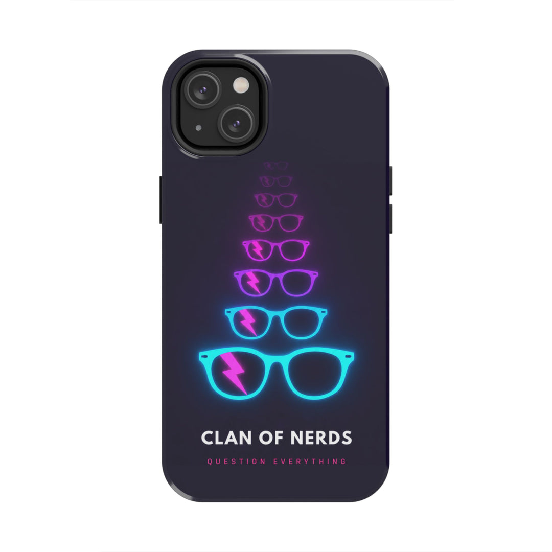 Signal Question Everything Tough Phone Case by Clan of Nerds