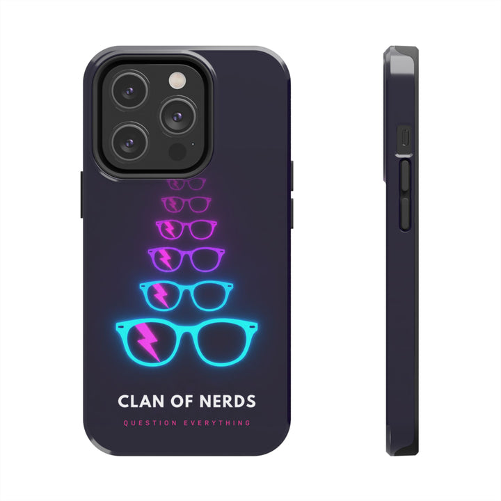 Signal Question Everything Tough Phone Case by Clan of Nerds