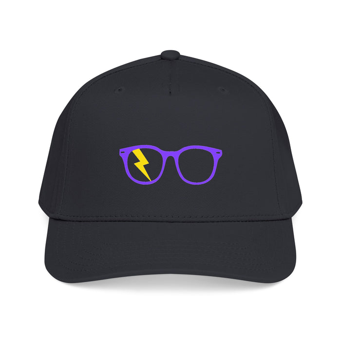 PURPLE/YELLOW GLASSES - CAP