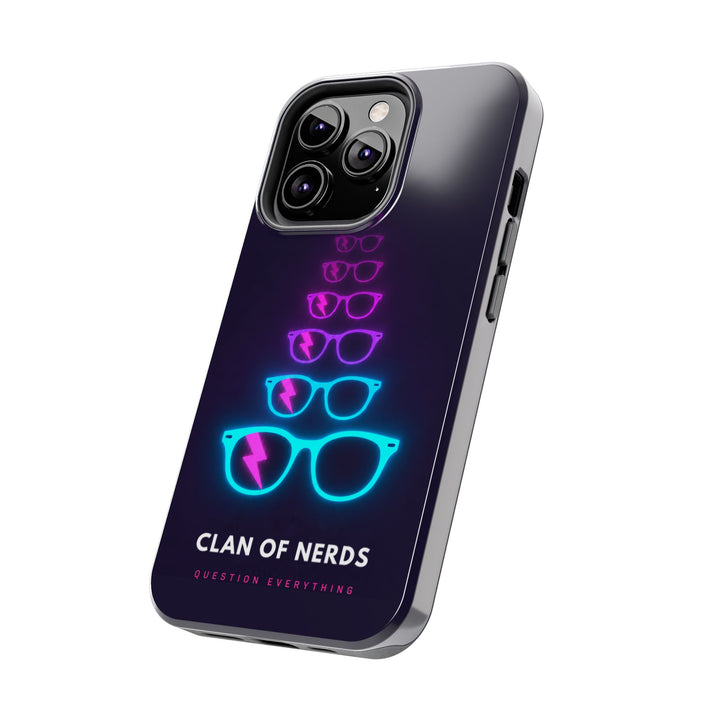 Signal Question Everything Tough Phone Case by Clan of Nerds