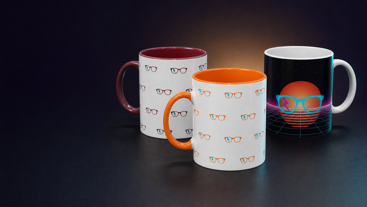 Clan of Nerds drinkware collection banner