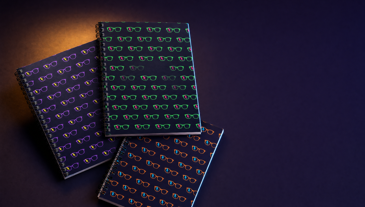 Clan of Nerds notebooks collection banner