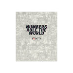 "Numbers Rule" Velvet Blanket