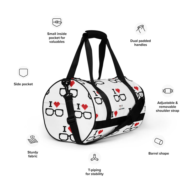 I Heart Nerds ClanBag by Clan of Nerds