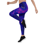 "Neon Bitcoin" Leggings