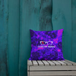 "Neon Bitcoin" Pillow