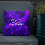 "Neon Bitcoin" Pillow