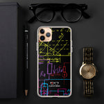 "Neon Math" iPhone Case