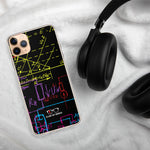 "Neon Math" iPhone Case