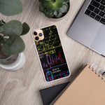 "Neon Math" iPhone Case