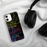 "Neon Math" iPhone Case