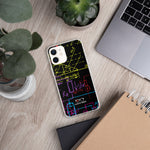 "Neon Math" iPhone Case