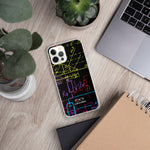 "Neon Math" iPhone Case