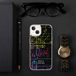 "Neon Math" iPhone Case