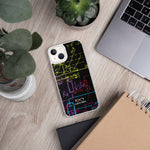 "Neon Math" iPhone Case