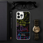 "Neon Math" iPhone Case