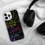 "Neon Math" iPhone Case