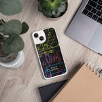 "Neon Math" iPhone Case