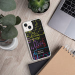 "Neon Math" iPhone Case