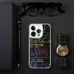 "Neon Math" iPhone Case