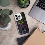 "Neon Math" iPhone Case