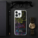 "Neon Math" iPhone Case