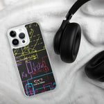 "Neon Math" iPhone Case