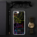 "Neon Math" iPhone Case