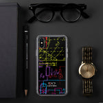 "Neon Math" iPhone Case