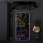 "Neon Math" iPhone Case