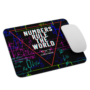 "Numbers Rule" Mousepad