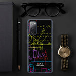 "Neon Math" Samsung Case