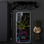 "Neon Math" Samsung Case