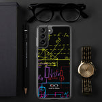 "Neon Math" Samsung Case